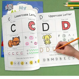 A-Z Letter Dab Workbook for Teens, 28 Pages Fun Learning, Visual Learning Tools, Coloring & Sound Association Activities, Perfect for Home School, Preschool, Kindergarten