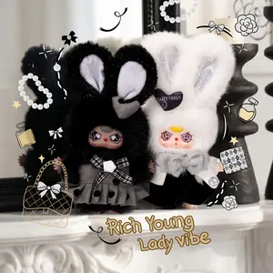 B16- Babythree Absolute black, white, and gray