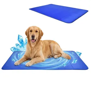 Dog Cooling Gel Pad, Extra Large Size, Pressure Activated Cool Pad, Suitable for Small Medium Large Pets, No Water Needed, Home Travel Cage Use