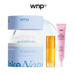 [WNP Official] Exclusive Bundle | 3% Hyaluronic Acid Serum + Glo Boost Cream + BrightPop Vitamin C Serum