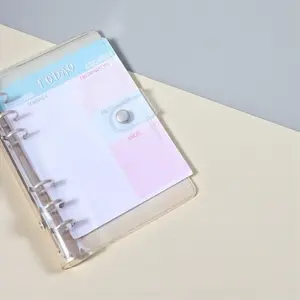 Clear A6 Soft PVC Binder