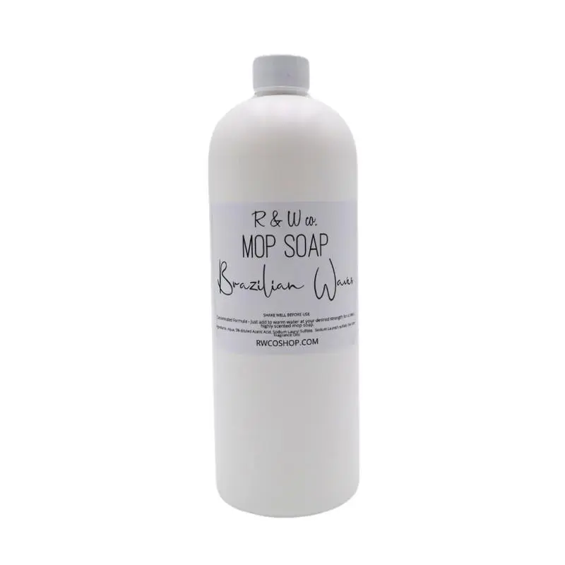 Want floors that shine AND smell amazing? This R&W High Fragrance Mop Soap (32 oz/900g concentrate) is your hack—cuts grime, leaves a fresh scent all day!