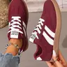 Women's Casual Shoes Spring & Fall Elegant Fashion Round Toe Low Top Lace-Up Versatile Outdoor Sporty Trendy Running Shoes Casual Running Sneakers Walking Running Sneakers Versatile Athletic Footwear Jogging Walking Shoes