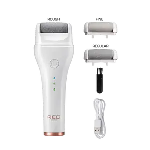 RED by KISS Cordless Electric Foot File Callus Remover