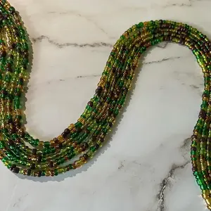 Evergreen Handmade Waist Bead