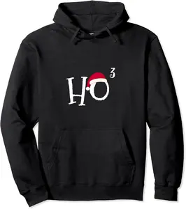 Math Nerd Christmas - Ho Ho Ho Cubed Pullover Hoodie - Williamze Shop 66B081SVXHYB