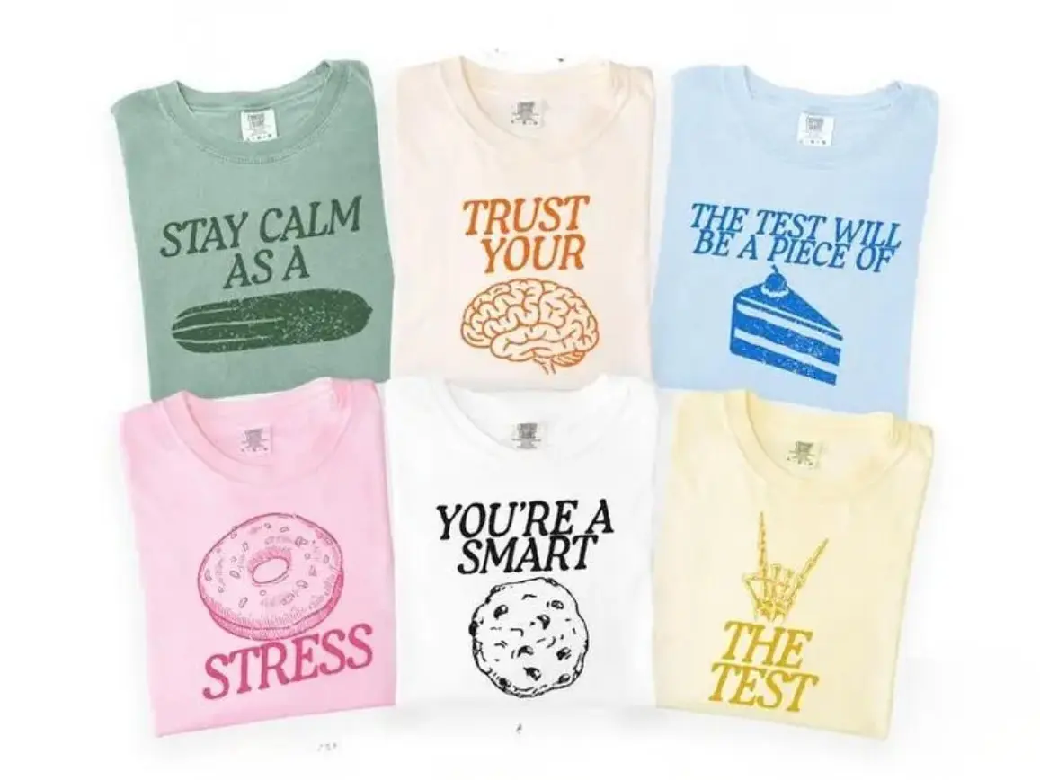 Custom Comfort Colors Test Day Shirt, Teacher Testing Shirts, State Testing Staar Teacher T-shirt, Testing Coordinator Life Tee, Teacher Team T-shirt