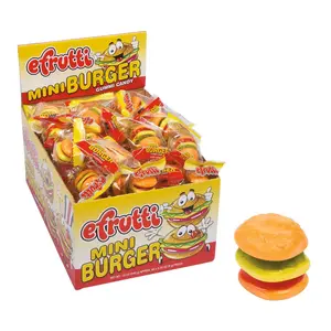 Efrutti<sup>®</sup> Mini Burger Gummi Candy - 60 Pc.