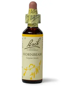 BIG SALE 2026!!! Bach Original Flower Remedies Hornbeam, Know Your Own Mind, Seize The Moment, Emotional Wellness, Natural Flower Essence, 20ml