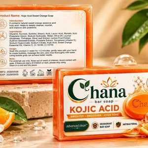 Kojic Acid Soap, Brightening Skin Cleanser for Uneven Tone & Dark Spots