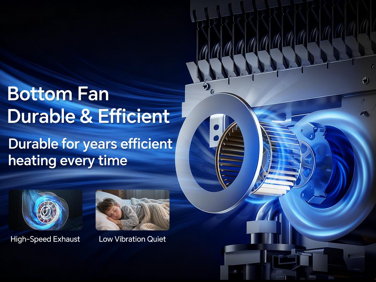 Ranein Natural Gas Tankless Water Heater, Outdoor Max 5.3 GPM, 130,000 BTU Instant Hot Water Heater