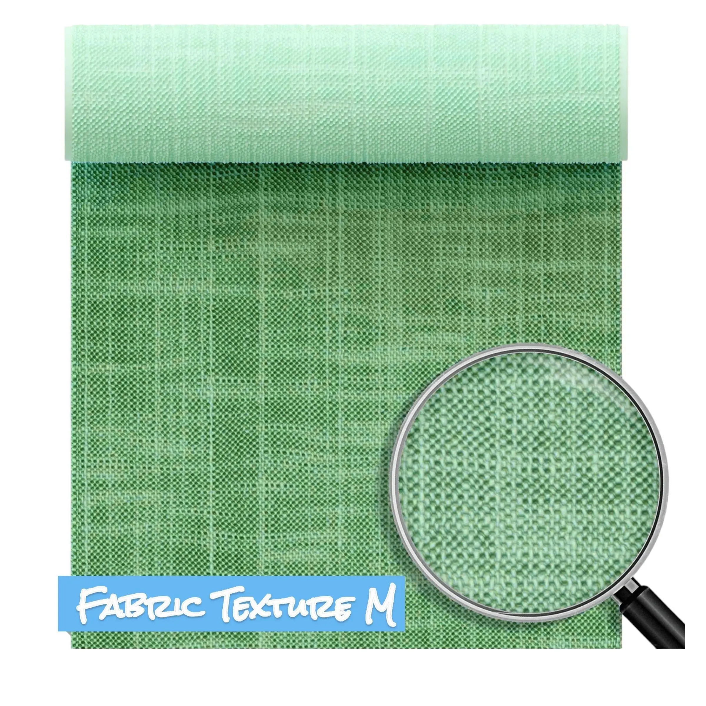 Fabric  textured M  Polymer clay Roller / Fondant Roller
