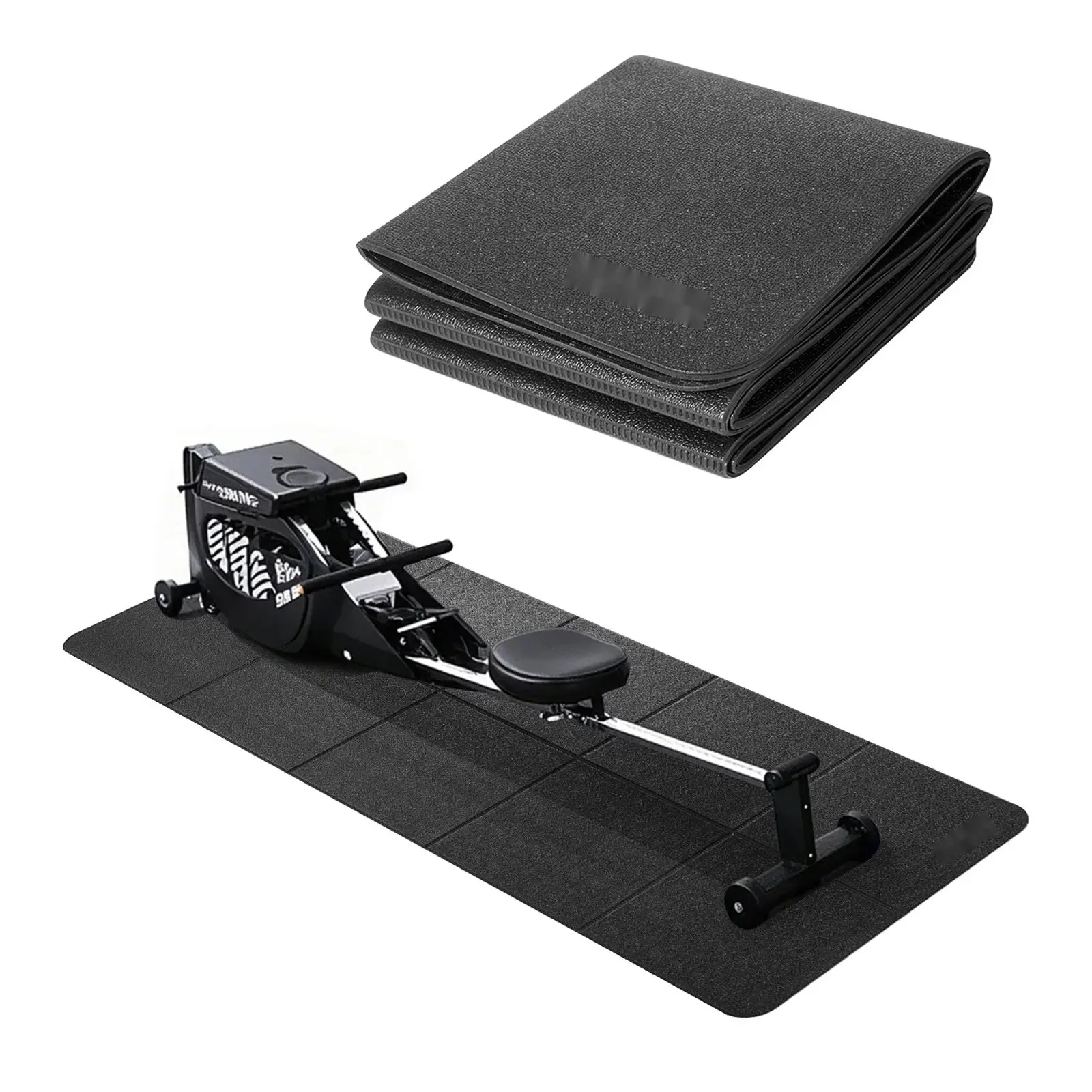Foldable Walking Pad Treadmill Mat For Carpet Floors, Durable Non Slip Floor Protector, Cushioned Exercise Surface For Home Gym, Under Desk Treadmill Mat, Portable Lightweight, Easy To Store