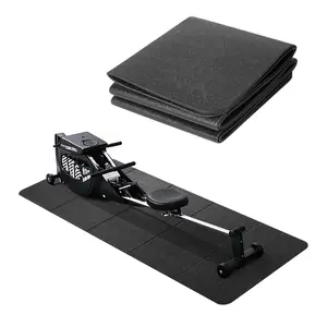 Foldable Walking Pad Treadmill Mat For Carpet Floors, Durable Non Slip Floor Protector, Cushioned Exercise Surface For Home Gym, Under Desk Treadmill Mat, Portable Lightweight, Easy To Store