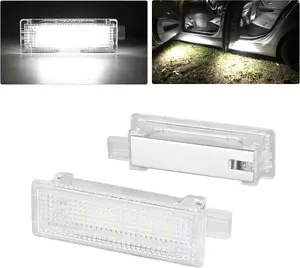 Nilight 2PCS LED Interior Door Panel Light Courtesy Lights White Beam Plug and Play Compatible with BMW 1 3 5 6 7 Series Z4 X3 X5 X6 E82 E88 E90 F30 E60 F10 E65 E66  Automotive