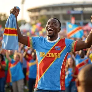 DR Congo Soccer Jersey | Personalized DR Congo Football Shirt | Custom Democratic Republic of the Congo Fan Jersey | Name &Number Soccer Tee GYM