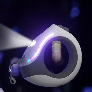 3M Dog Leash with Flashlight LED Streamer Roulette Automatic Retractable Nylon Rope for Cat Puppy Walking Running Lead Extension