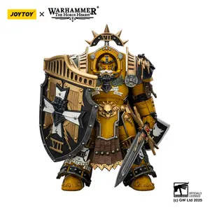 Joytoy Warhammer The Horus Heresy 1/18 action figure Imperial Fists Legion Praetor in Tartaros Terminator Armour with Power Sword and Vigil Storm Shield JT03295
