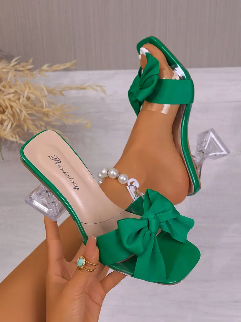 what color heels to wear with green dress - TikTok Shop