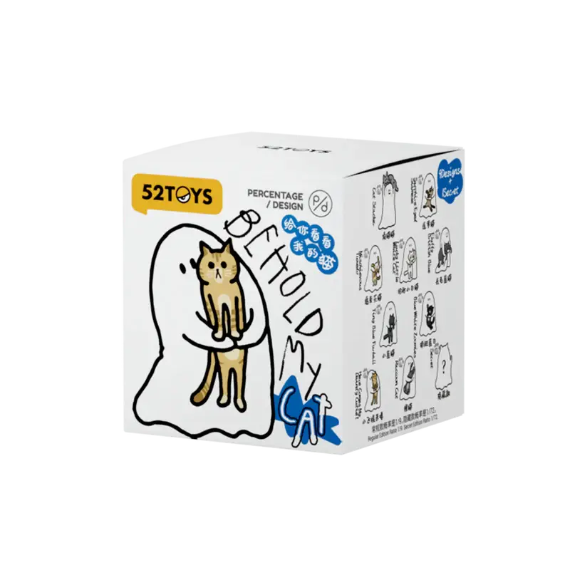 52Toys GHODY - BEHOLD MY CAT SERIES Single Blind Box