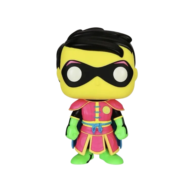 Funko Pop! DC – Robin #377 (Future City Exclusive, Blacklight)