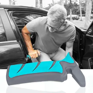 Car Handle Assist for Elderly - Scratch Proof Latch - Auto Grab Bar Cane Support Aid - Standing Mobility Safety Tip to Help Get Out - Portable Assistive Device for Seniors, Handicapped