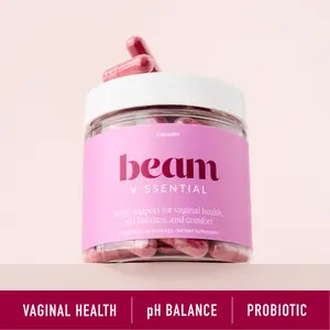 V-ssentials — 30 Daily Capsules for Vaginal Microbiome Balance, Moisture Support & Urinary Tract Health (Probiotics + Botanical Antioxidants)