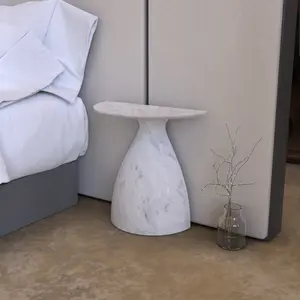 Cattleya Marble Side Table