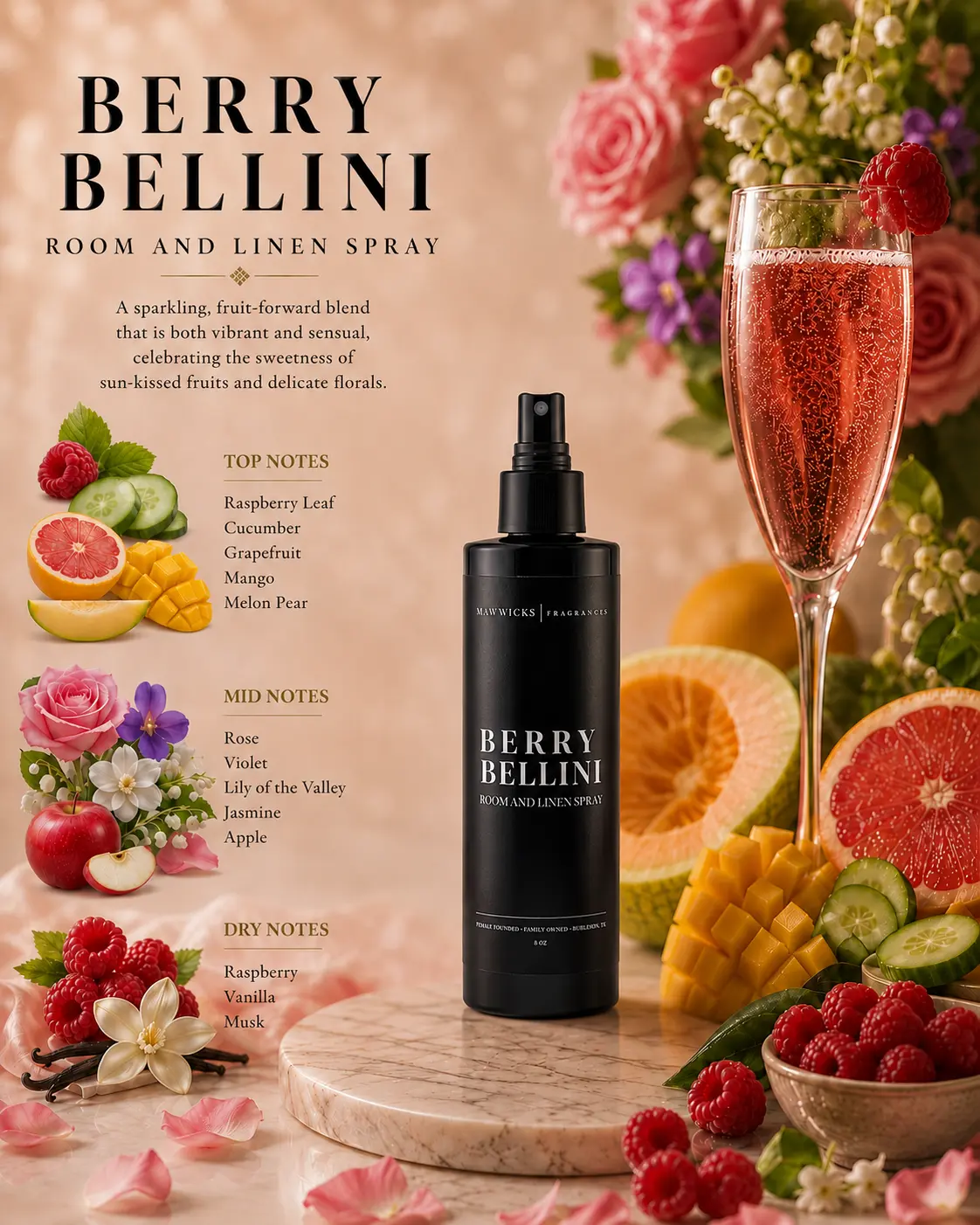 Luxurious Room & Linen Spray