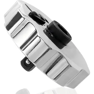 Mini Finger Ratchet Thumbwheel, 2 in 1 Stubby Thumb Ratchet  1/4 Drive Finger Socket Driver 1/4 Hex Bit Driver Palm Ratchet Wrench for Tight Spaces