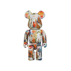 Bearbrick Andy Warhol x JEAN-MICHEL BASQUIAT #4 1000%