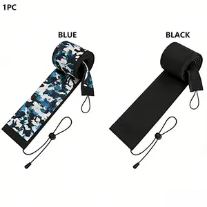 Neoprene Fishing Rod Sleeve, Storage & Transport Protection Cover, 2 Sizes, 2 Colors, Anti-Puncture, Suitable for Casting, Dragging, Spinning Reel