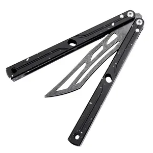 1pc Balisong Butterfly Trainer, Outdoor Flip Training Tool, Essential for Martial Arts Practice, Durable Design for Enhanced Skills