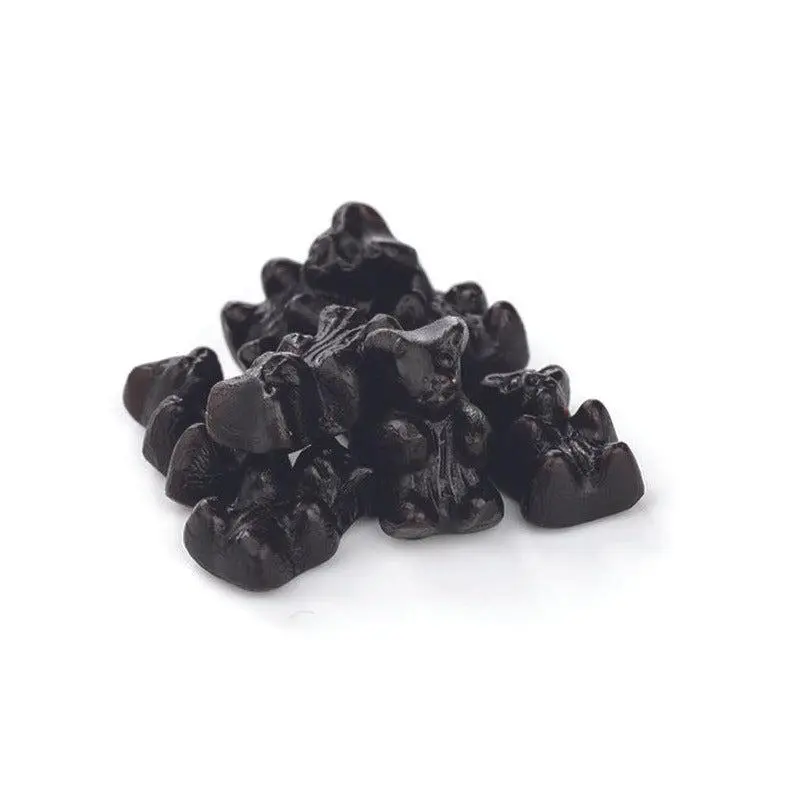 Gustaf Sugar Free Black Dutch Licorice Soft Bears 2.2 lb
