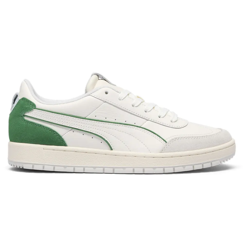 PUMA Mens Premier Court Archive Lace Up Sneakers Shoes Casual - White PUMA Mens Premier Court Archive Lace Up Sneakers Shoes Casual - White