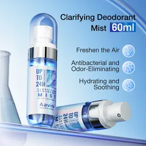 Aavini Clarifying Deodorant Mist – Odor Neutralizing & Refreshing Spray, 60ml