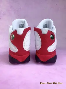 Chicago WhiteRed Colorway Cat-Eye Basketball Shoes