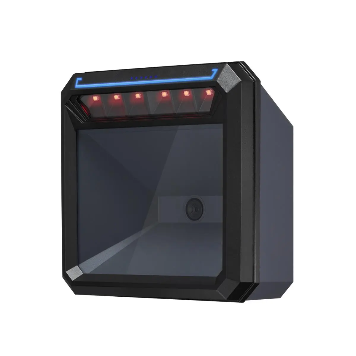 Nuscan 2D Desktop Barcode Scanner, USB-Connected, Office & Library Use, 0°C to 60°C Operating Temperature, 1.62 lbs Weight, 10 - 100Mm Scanning Range