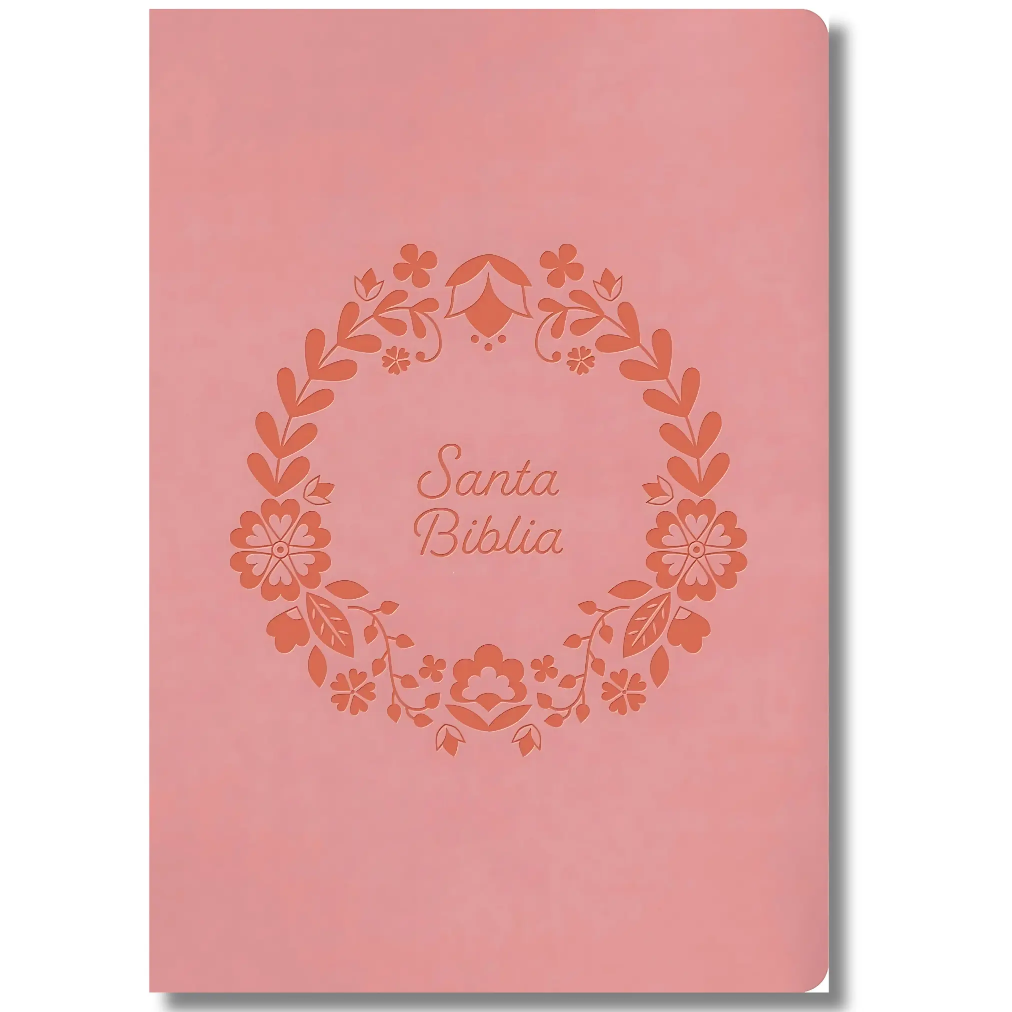 Bible Reina Valera 1960 Gift and Award / Biblia 1960 para Regalos y Premios | Leather-Touch, Pink RVR60 Gift and Award Holy Bible, LeatherTouch, Pink point large font reina valera, Large Print Reina Valera Bible with Index Spanish Edition decor