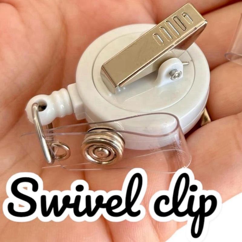 Glitter My Badge One mental breakdown later badge reel for nurse and hospital workers. Badge clip Badge pull - Retractable swivel clip with a 360 rotation. Great gift for coworker