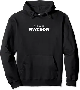 Team Watson Personalized Surname Bride Groom Family Wedding Pullover Hoodie - Julianex Shop 52B0CP85GTGD