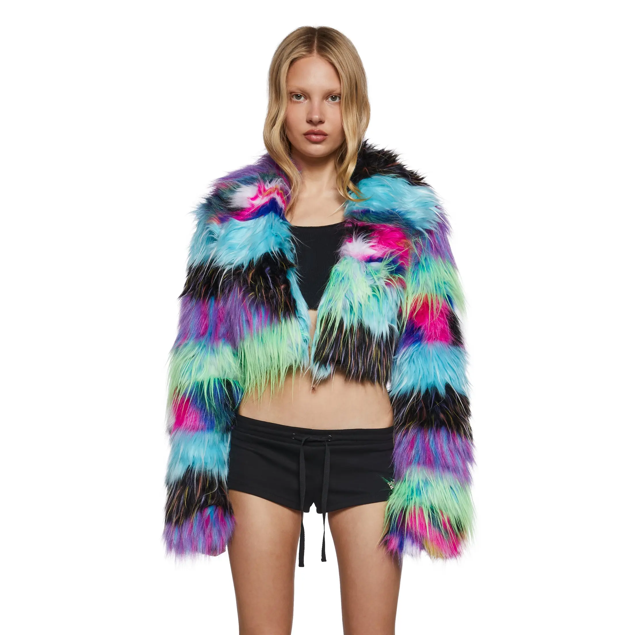 Little Monster Faux Fur Jacket