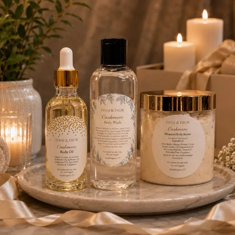 Cashmere 3 Piece Bath Set