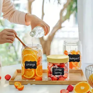 120 Erasable Kitchen Jar Labels Per Roll, Perfect Christmas Gift for Seasonal Celebrations, Home Use Bottle Stickers