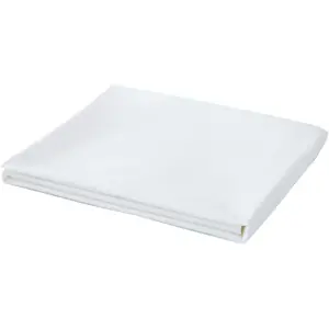 Queen Size 1 Piece Single Flat Sheet Only Sold Separately Top Sheet for Bed Brushed Microfiber Wrinkle-Free Shrinkage and Fade Resistant Hotel Quality White Budget-Friendly Sheet