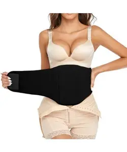 360 Lipo Foam Ab Board Post Surgery Liposuction Abdominal Compression Boards Belly Wrap Lipo Recovery Waist Cincher Adjustable Support and Compression