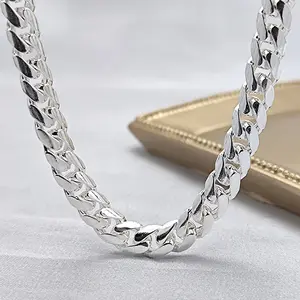 .925 Sterling Silver Cuban Link Chain