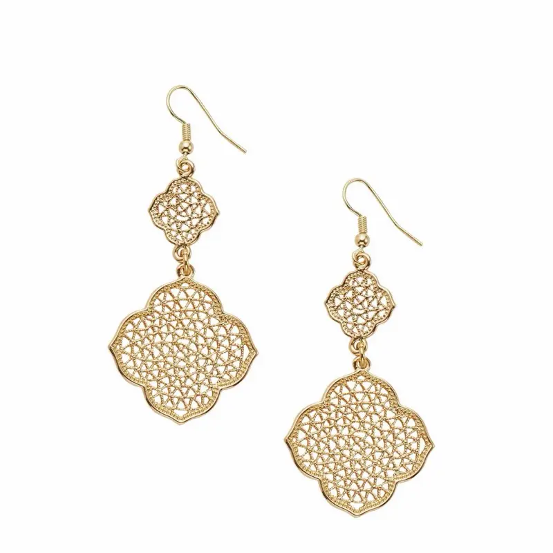 Moana Gold Dangle Earrings