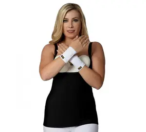INSTANT FIGURE Unisex High Compression Wrist Cuffs AS60041 Orthopedic Joint Support - Compression Sleeve Accessory, High Performance Nylon Spandex Blend, Athletic Training And Daily Office Use, Made In USA