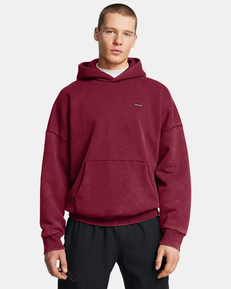 Under Armour Icon Heavyweight Fleece Wash Men's Oversized Hoodie